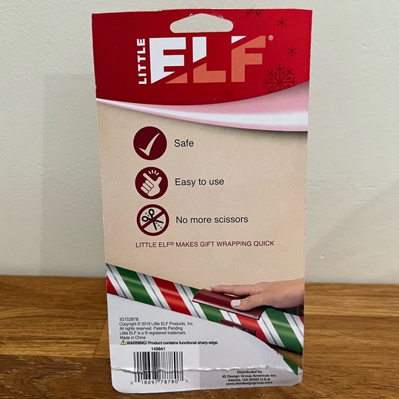 NEW Little Elf Gift Wrap Cutter - Picture 4 of 4